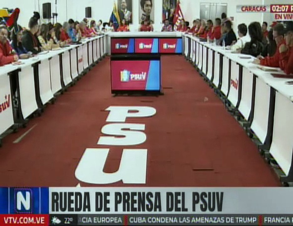 Sec. Gral. Diosdado Cabello: Venezuela va a seguir avanzando a pesar de las manipulaciones externas