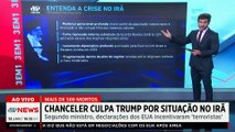 Entenda a crise no Irã com perspectiva política; Piperno analisa