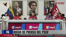 PSUV reafirma su respaldo a la Presidenta Encargada Delcy Rodríguez