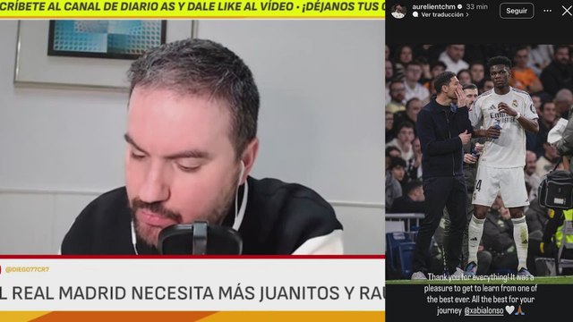 Los jugadores del Madrid se despiden de Xabi Alonso, emocionante: Mabppé, Güler, Tchouameni...