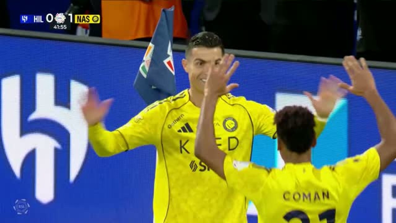 Ronaldo scores, but Al Nassr lose top of the table clash against Al Hilal