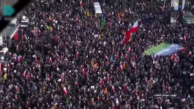 하메네이, 이란 친정부 맞불집회 소개... 깨어있는 국민 / YTN