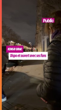 Kendji Girac adorable avec ses fans