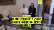 Venezuela : le pape reçoit Machado, Caracas libère des prisonniers politiques