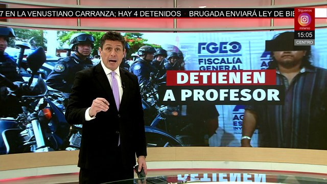 En Oaxaca, cae un profesor por el delito de pederastia contra menores