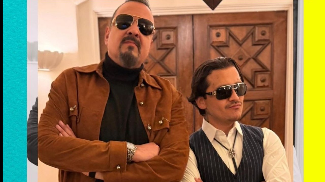 Pepe Aguilar acudió a la fiesta de cumpleaños de su yerno, Christian Nodal