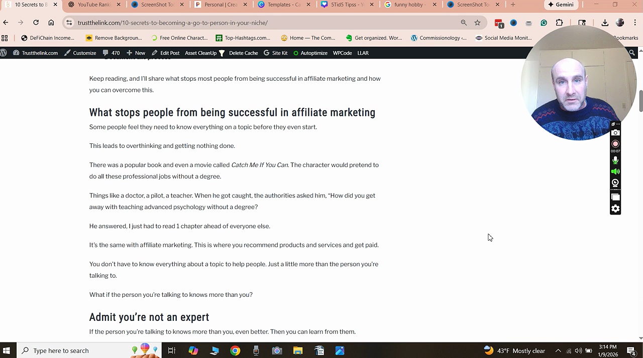 5 Tips to Becoming the Go-To Person in a Small Niche