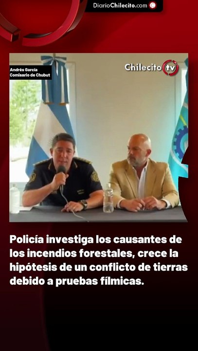 Policía investiga los causantes de los incendios forestales, crece la hipótesis de un conflicto de tierras debido a pruebas fílmicas.