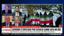 Governo Lula é criticado por silêncio sobre repressão no Irã
