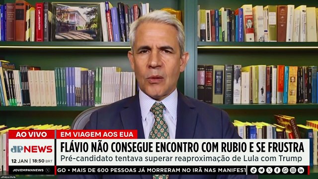 MILEI MANIFESTA APOIO AOS BOLSONAROS | CONGRESSO AVALIA VETO DE LULA | OS PINGOS NOS IS – 12/01/2026