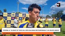 Mitre: La base de todo va a ser una gran pretemporada y un grupo unido, expresó Leo Morales