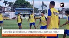 Mitre tiene que representar al fútbol misionero al mejor nivel posible, expresó Bruno Mariani