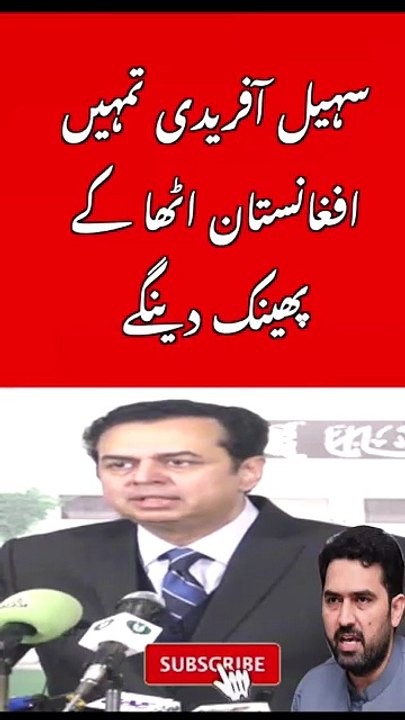Talal Choudry Say Sohail Afridi Tumhen Afghan Utha ke Pehnak denge | CM KPK Sohail Afridi #shorts