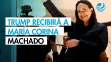 Trump planea recibir a la líder opositora venezolana María Corina Machado este jueves