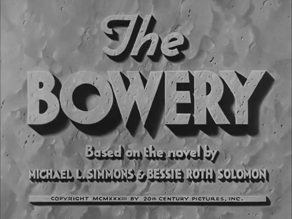 The Bowery (1933) Pre Code Comedy | Wallace Beery, George Raft, Jackie Cooper, Fay Wray
