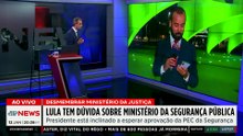 Lula descarta desmembrar Justiça para criar o Ministério da Segurança Pública