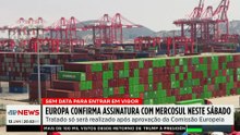 UE confirma assinatura do acordo com Mercosul no dia 17