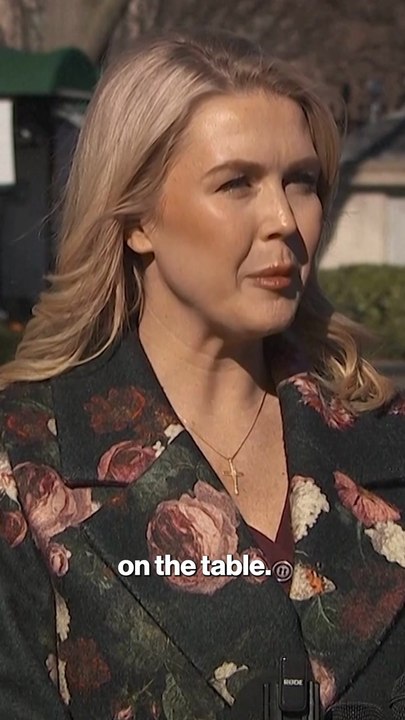 Leavitt warns Iran: Diplomacy first, but Trump won’t rule out force