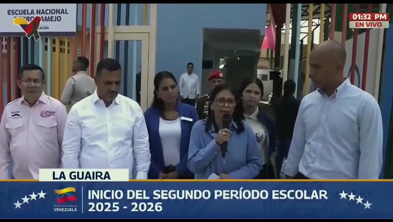 Delcy Rodríguez reitera que es la presidenta encargada de Venezuela tras la imagen publicada por Donald Trump