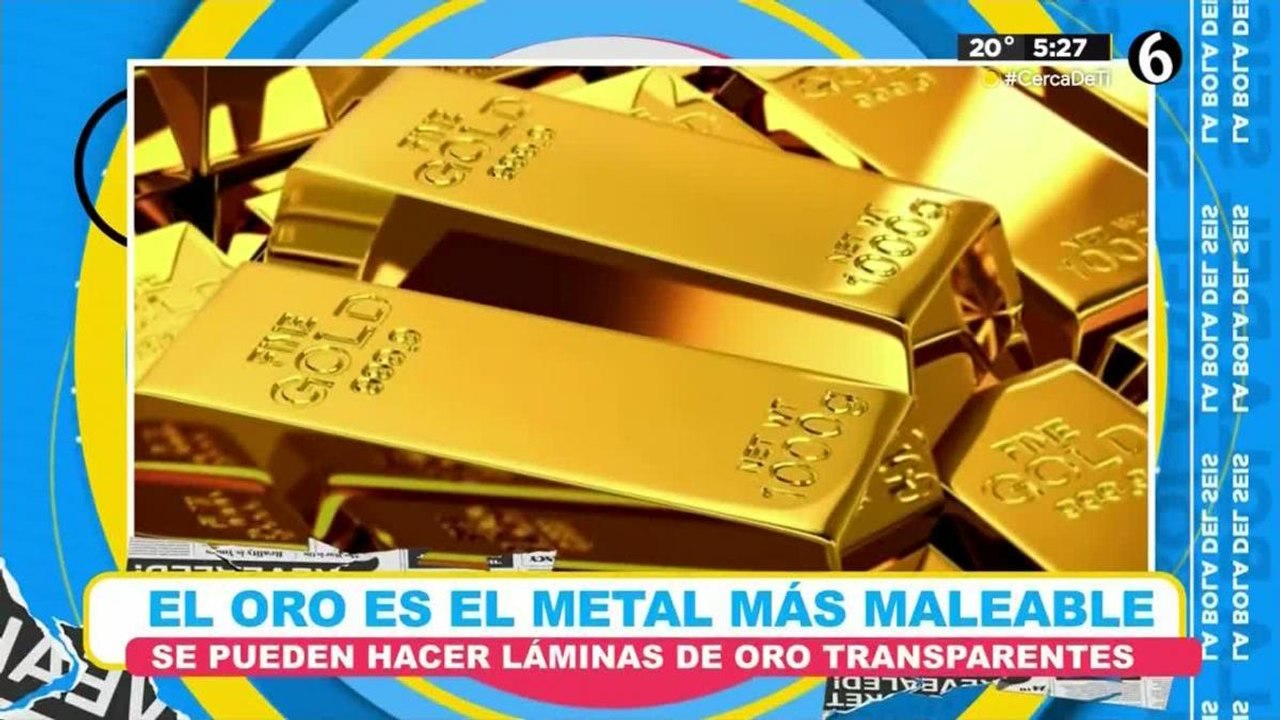 El oro ¿jamás se oxida?
