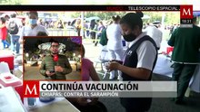 Chiapas refuerza vacunación contra sarampión en 124 municipios por aumento de casos