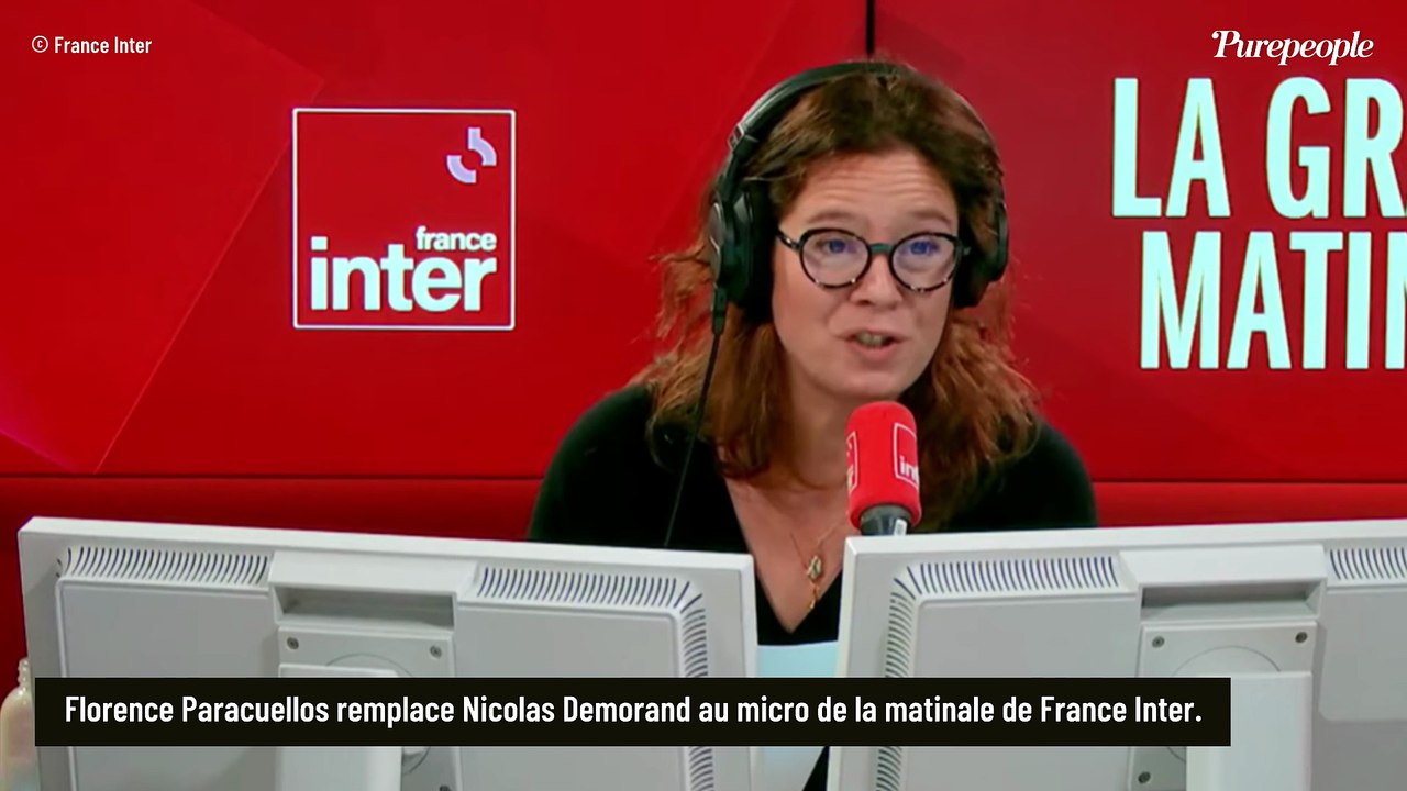 La vie paisible de Florence Paracuellos, remplaçante de Nicolas Demorand sur France Inter, en banlieue parisienne : "La bouffe, le vin, les copains"