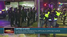 United States: Illinois and Minnesota officials oppose surge of immigration agents
