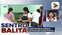 Educational institutions sa bansa, paiigtingin ang koordinasyon para matiyak ang pagkilala sa certificates na iniisyu ng bawat institusyon