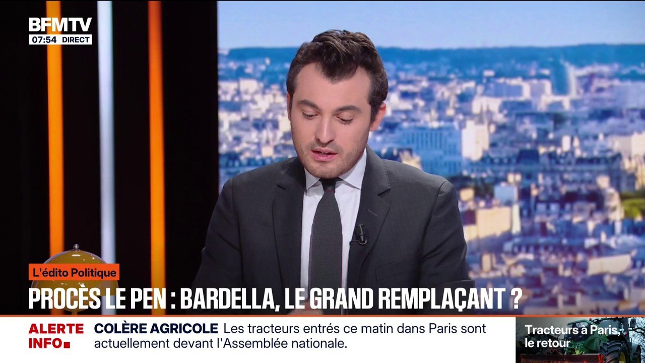ÉDITO - Procès du RN: "Une vie entière qui se joue en un petit mois" pour Marine Le Pen