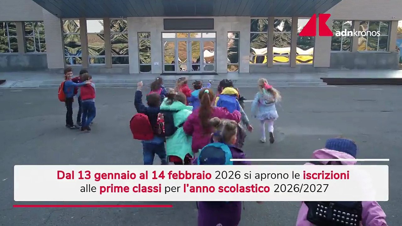 Scuola, al via le iscrizioni per il nuovo anno