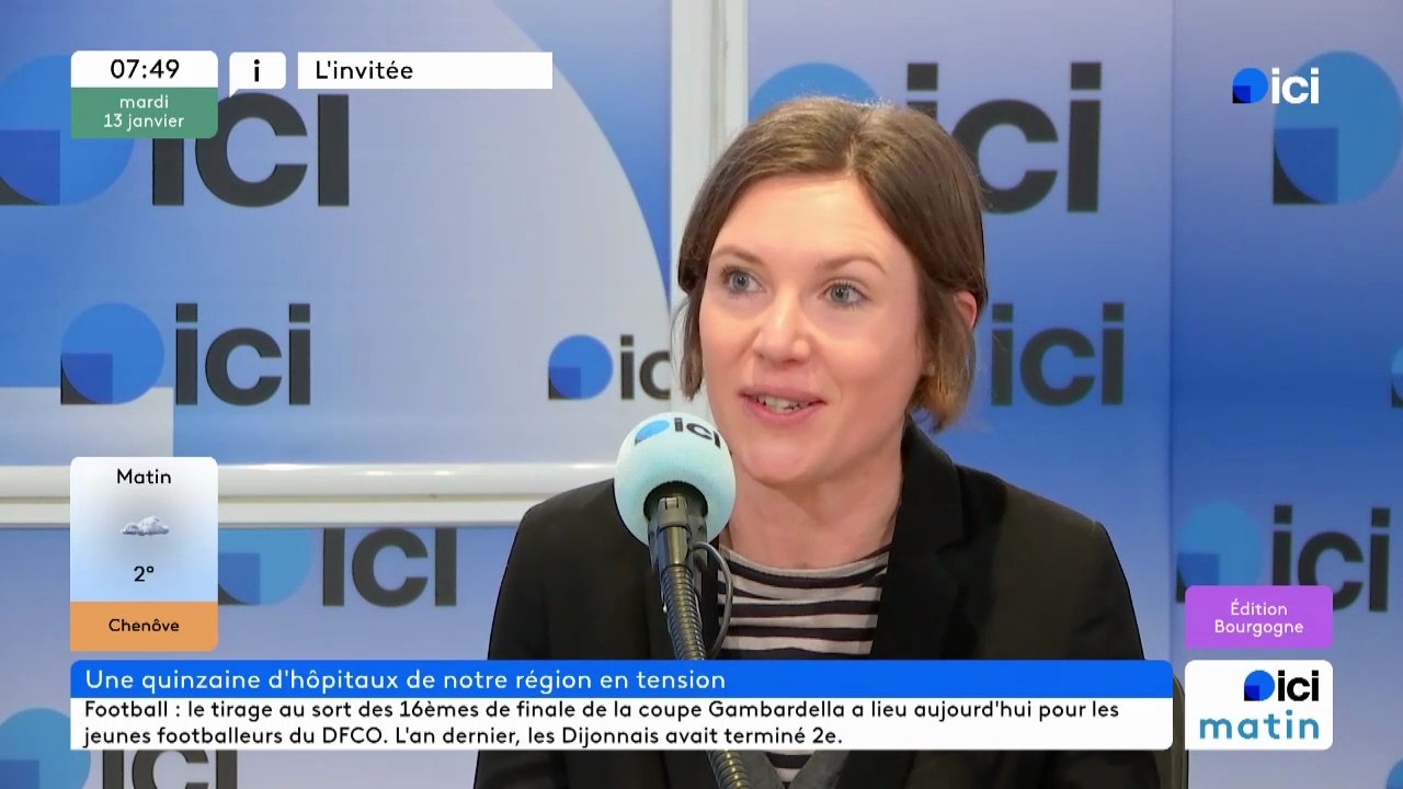 Mathilde Marmier, directrice régionale de l'ARS Bourgogne Franche Comté