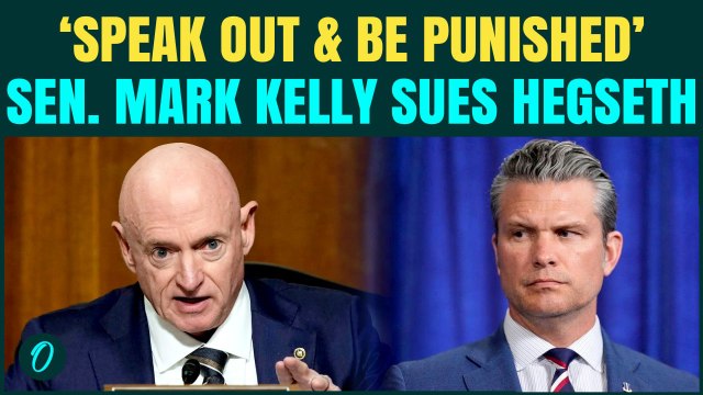 Sen. Mark Kelly SUES Trump’s War Chief Hegseth Over Military Censure | ‘Speak Out & Be Punished’
