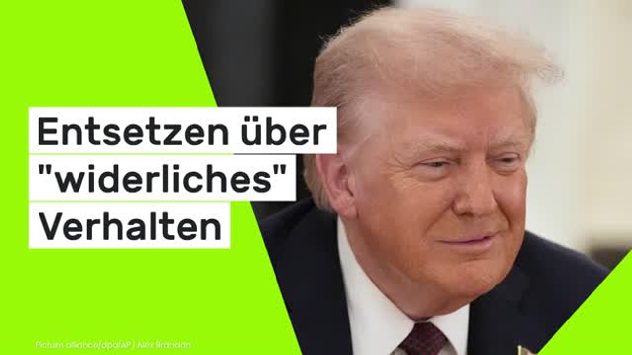 Donald Trump: US-Präsident nimmt Notenbank-Chef ins Visier - Entsetzen über 'widerliches' Verhalten