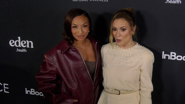 Jeannie Mai and Alyssa Milano Balance: A Perimenopause Journey Red Carpet Premiere | Arrivals