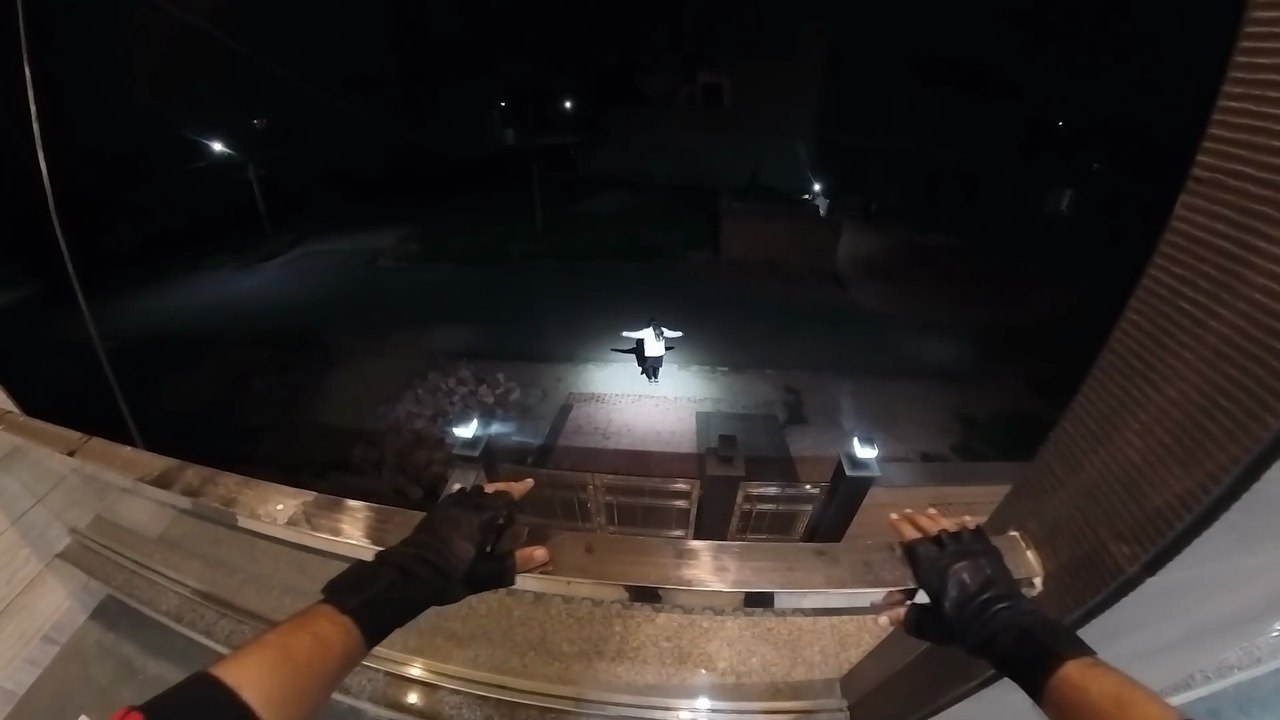 You’re Being Chased by Serbian Dancing Lady 😱 | Parkour India