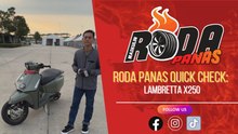 RODA PANAS QUICK CHECK : LAMBRETTA X250
