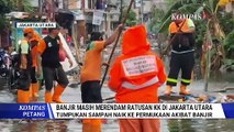 Banjir di Jakarta Utara Mulai Surut, Pompa Air Dikerahkan Pemerintah | KOMPAS PETANG