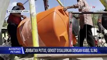 Jembatan Putus, Bantuan ke Pengungsi Banjir Aceh Tengah Dikirim Lewat Kabel Sling | KOMPAS PETANG