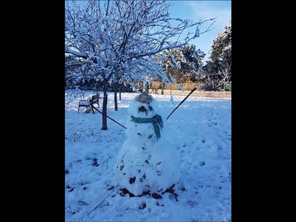 Neige à Clisson (44)
