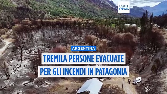 Argentina: gli incendi distruggono più di diecimila ettari di foresta in Patagonia