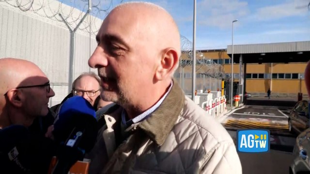 Mario Burlò dopo l'arrivo a Ciampino: «Felice di essere tornato in Italia e riabbracciare i miei figli»