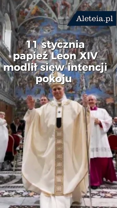 Modlitwa papieża o pokój