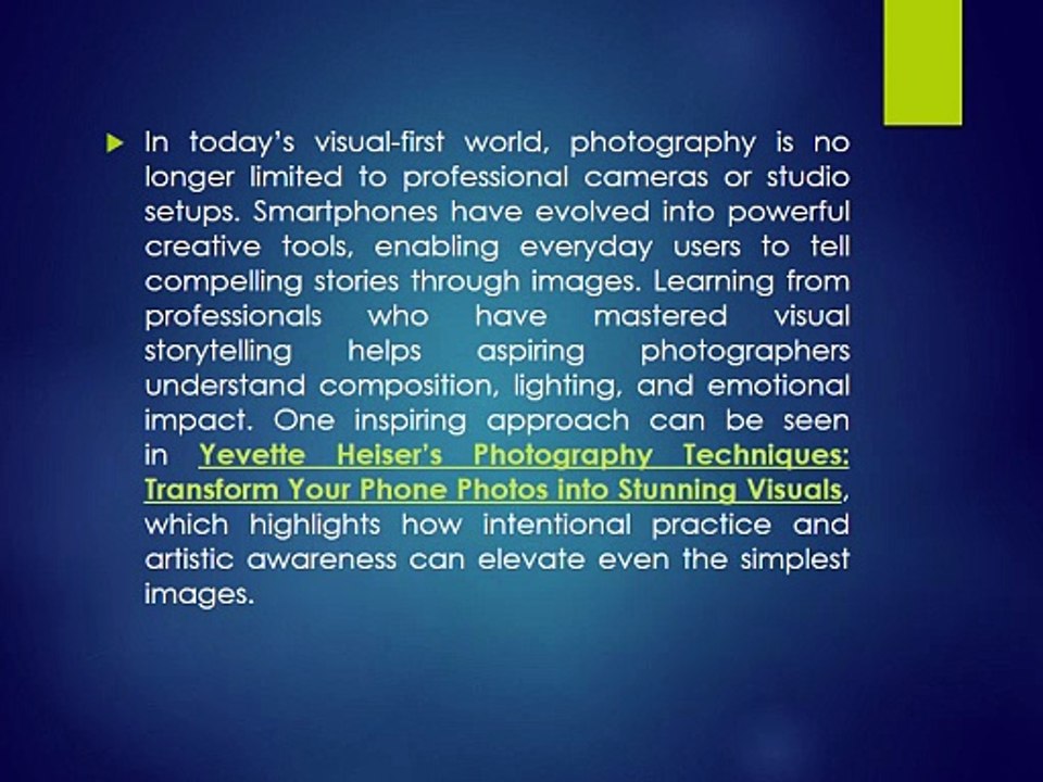 How Authentic Vision and Simple Tools Create Powerful Photography