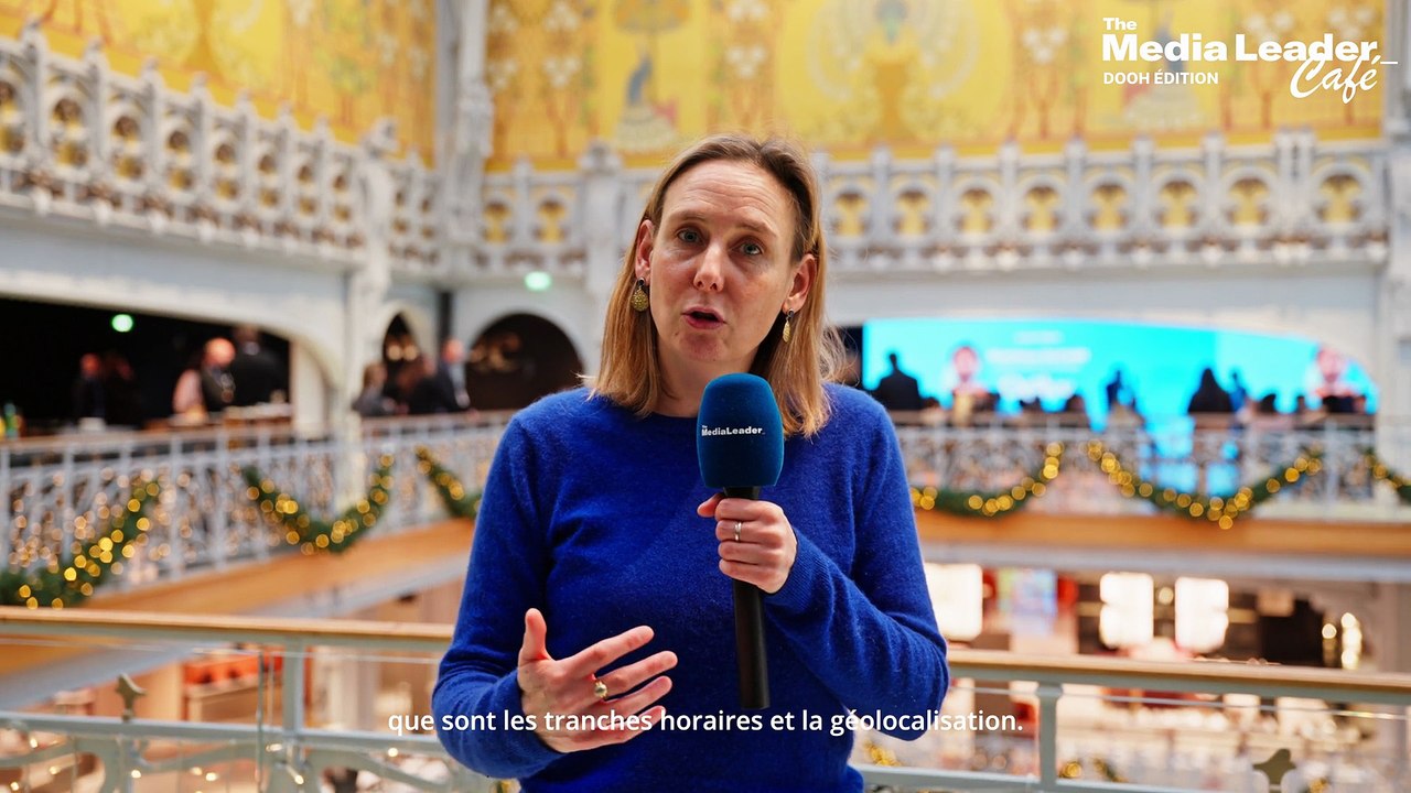 The Media Leader Café - DOOH Edition : Interview de Caroline Jottras (ACPM)