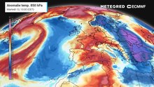 Weekend più mite einstabile: temperature sopra la media su gran parte d’Italia e piogge abbondanti su Nord-Ovest e alto Tirreno