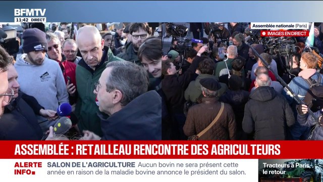 Bruno Retailleau (LR) Ce qui fait crever les agriculteurs, c'est ce qui fait crever la France: toutes ces charges, ce manque de compétitivité, toutes ces normes