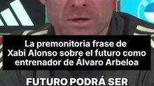 La premonitoria frase de  Xabi Alonso sobre el futuro de Alvaro Arbeloa