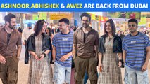 Spotted At Airport: Ashnoor Kaur, Abhishek Bajaj & Awez Darbar Return From Dubai