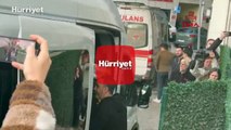 Oktay Kaynarca ve Emel Müftüoğlu sağlık kontrolü için hastanede