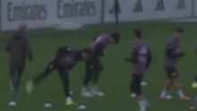 El primer entrenamiento de Arbeloa con el Real Madrid